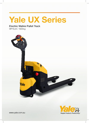 Пешеходна палетна количка Yale MP15UX