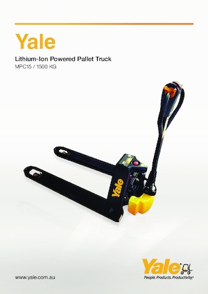 Пешеходна палетна количка Yale MPC15