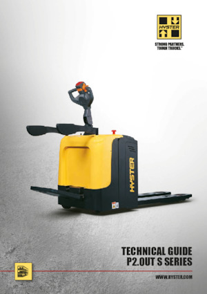 Пешеходна палетна количка Hyster P2.2