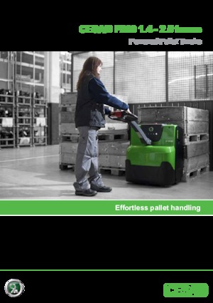 Пешеходна палетна количка Cesab P 216