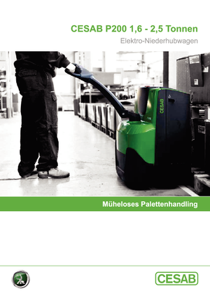 Пешеходна палетна количка Cesab P 216