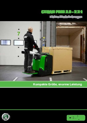 Пешеходна палетна количка Cesab P 322