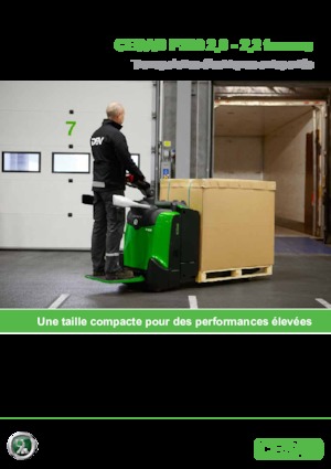 Пешеходна палетна количка Cesab P 322