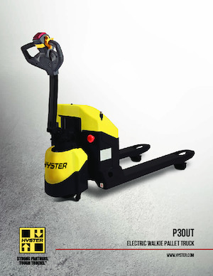 Пешеходна палетна количка Hyster P30UT
