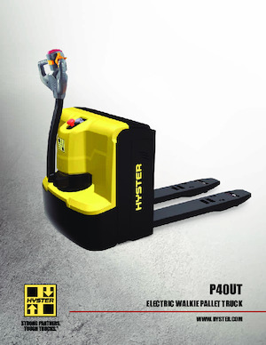 Пешеходна палетна количка Hyster P40UT