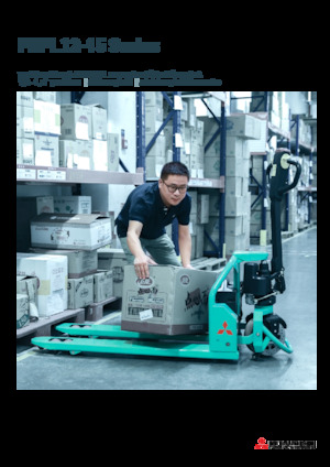 Пешеходна палетна количка Mitsubishi PBPL12 IPTP 680 × 1000