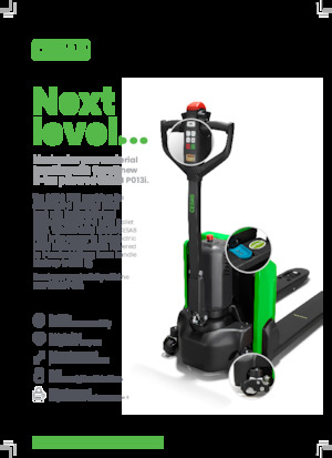 Пешеходна палетна количка Cesab PO 31i