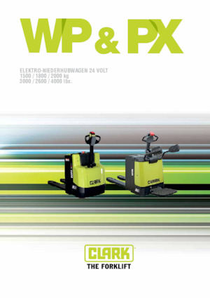 Пешеходна палетна количка Clark PPFXS 20