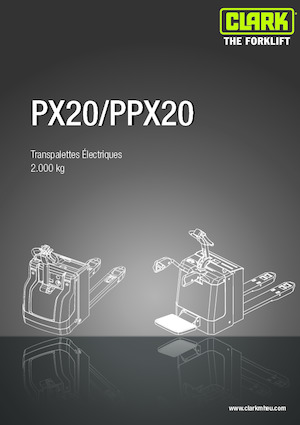 Пешеходна палетна количка Clark PPFXS 20