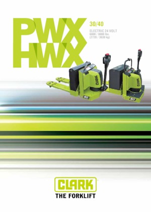 Пешеходна палетна количка Clark PWX 40