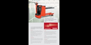 Пешеходна палетна количка Linde T16L