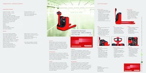 Пешеходна палетна количка Linde T18