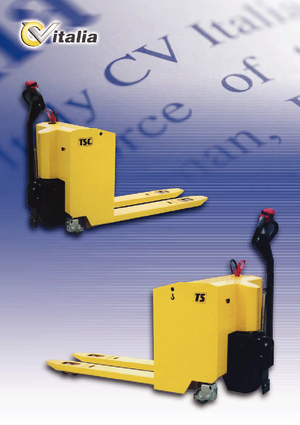 Пешеходна палетна количка CVitalia TS 20