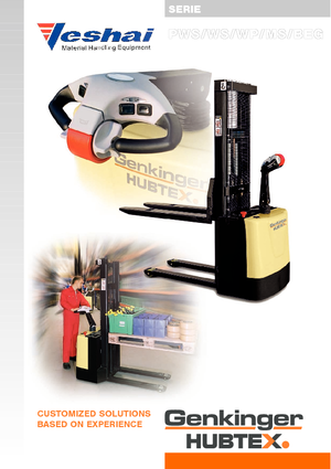 Пешеходна палетна количка Genkinger VH-WS 12.5/25