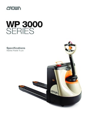 Пешеходна палетна количка Crown WP 3035