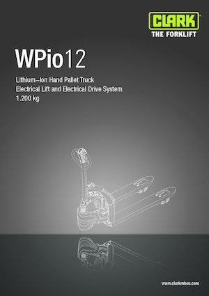 Пешеходна палетна количка Clark Wpio 12