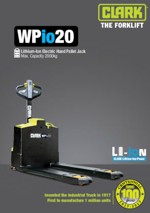 Пешеходна палетна количка Clark Wpio 20