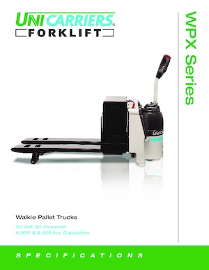 Пешеходна палетна количка UniCarriers WPX60B