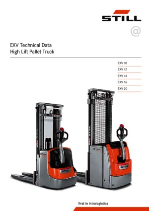 Уоки стакери Still EXV 14 C