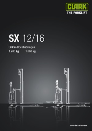 Уоки стакери Clark SX 12