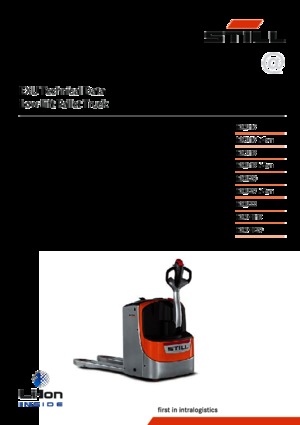 Пешеходна палетна количка Still EXU 18