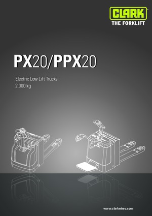 Пешеходна палетна количка Clark PX 20