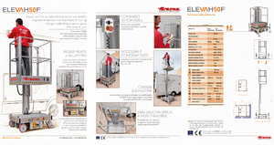 Подемници с единична вертикална мачта Faraone Elevah 50 F