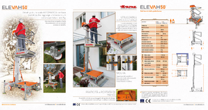 Подемници с единична вертикална мачта Faraone Elevah 50