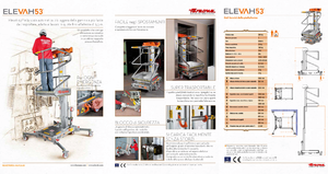 Подемници с единична вертикална мачта Faraone Elevah 53