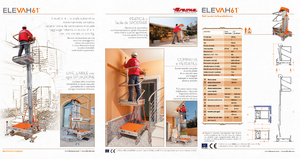 Подемници с единична вертикална мачта Faraone Elevah 61