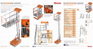 Подемници с единична вертикална мачта Faraone Elevah 65 E-Move
