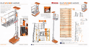 Подемници с единична вертикална мачта Faraone Elevah 80 E-Move