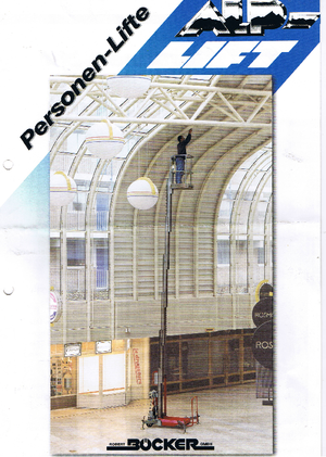 Подемници с единична вертикална мачта ALP-Lift PHC 650