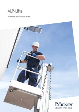 Подемници с единична вертикална мачта ALP-Lift PHCI-XK 800