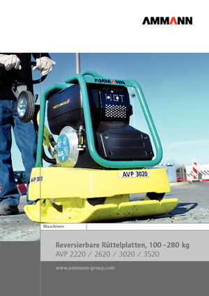 Виброплочи с обратен ход Ammann AVP 2220