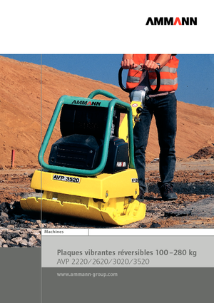 Виброплочи с обратен ход Ammann AVP 2220