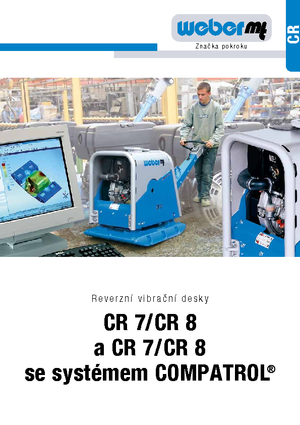 Виброплочи с обратен ход weber mt CR 8 Hd CCD