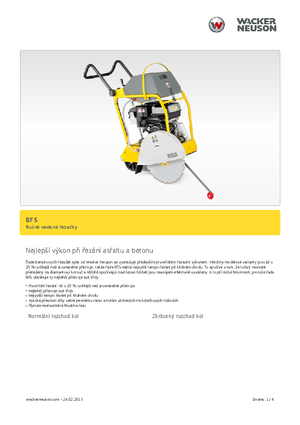 Фугорези Wacker BFS 1350 ALS