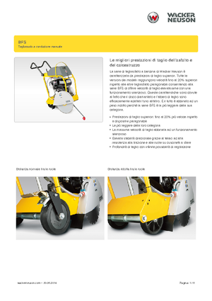Фугорези Wacker Neuson BFS 1345 Az