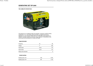 Бензинови генератори PRAMAC Lifter SP 12000