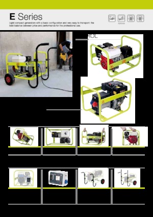 Бензинови генератори PRAMAC Lifter E 8000