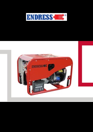 Бензинови генератори Endress ESE 1306 DHG-GT ES ISO Duplex