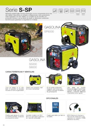 Бензинови генератори PRAMAC Lifter SP 8000