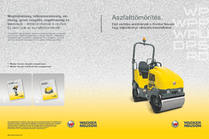 Виброплочи с преден ход Wacker Neuson WP 1030 A