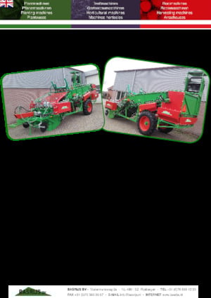 Комбайни за листни и кореноплодни култури Basrijs Plant harvester medium large BRP/ML