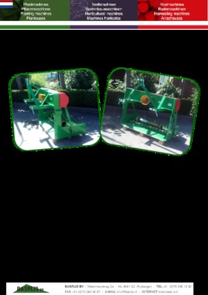 Комбайни за листни и кореноплодни култури Basrijs Plantslifter BRS/D220G