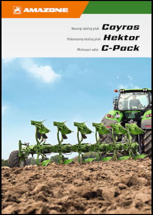 Плугове Amazone Cayros XS 6-850 VS