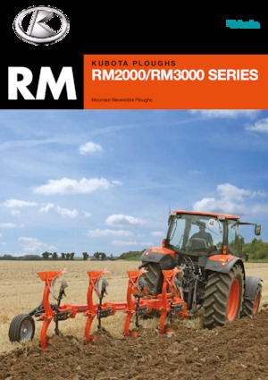 Плугове Kubota RM 2005 V-4