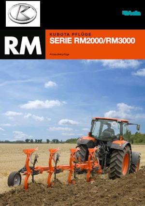 Плугове Kubota RM 2000 V-85 