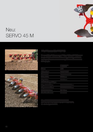 Плугове Pöttinger Servo 45 M